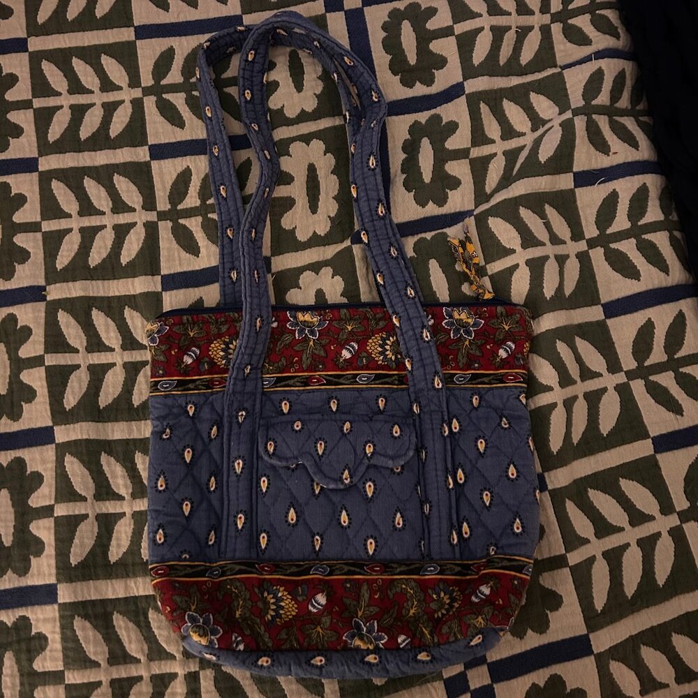 Vintage Vera Bradley French Blue Paisley 1999